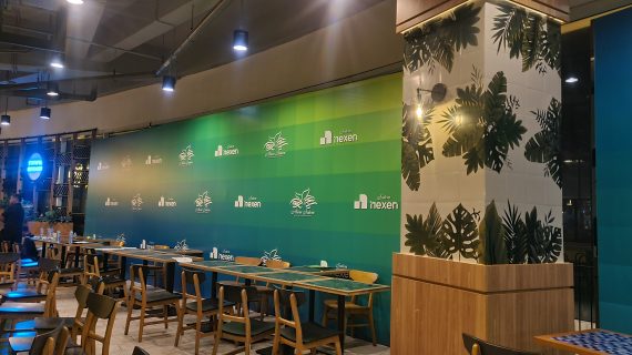 Pembuatan Backdrop untuk Event di Mall dan Exhibition Hall