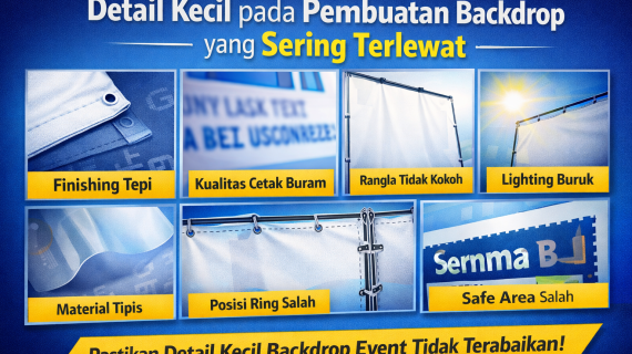 Detail Kecil pada Pembuatan Backdrop yang Sering Terlewat