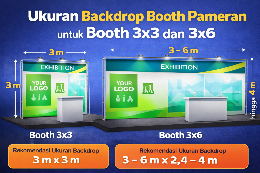backdrop pameran