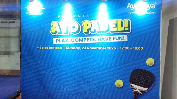 Backdrop Event Padel: Posisi Terbaik agar Terlihat di Kamera