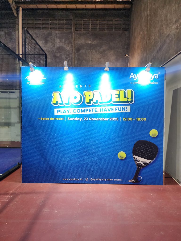 backdrop event padel
