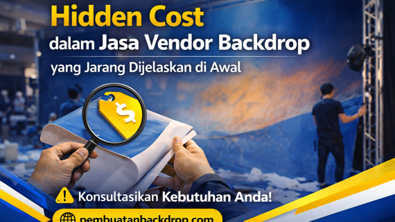 Hidden Cost dalam Jasa Vendor Backdrop yang Jarang Dijelaskan