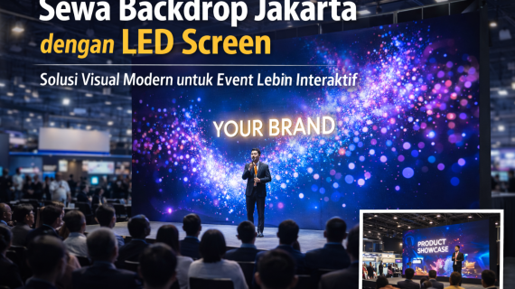 Sewa Backdrop Jakarta dengan LED Screen