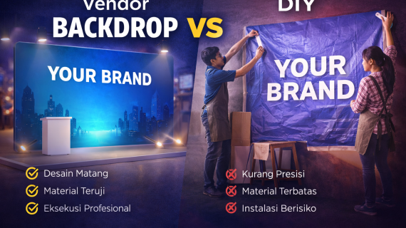 Vendor Backdrop vs DIY: Mana yang Lebih Efektif
