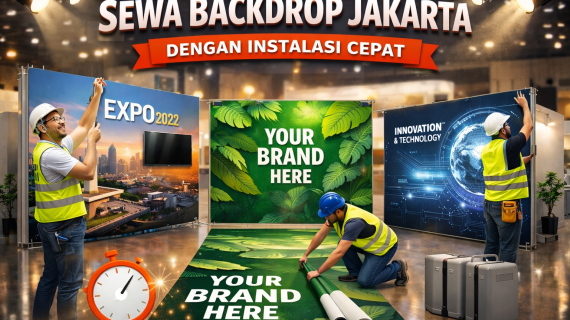 Sewa Backdrop Jakarta dengan Instalasi Cepat