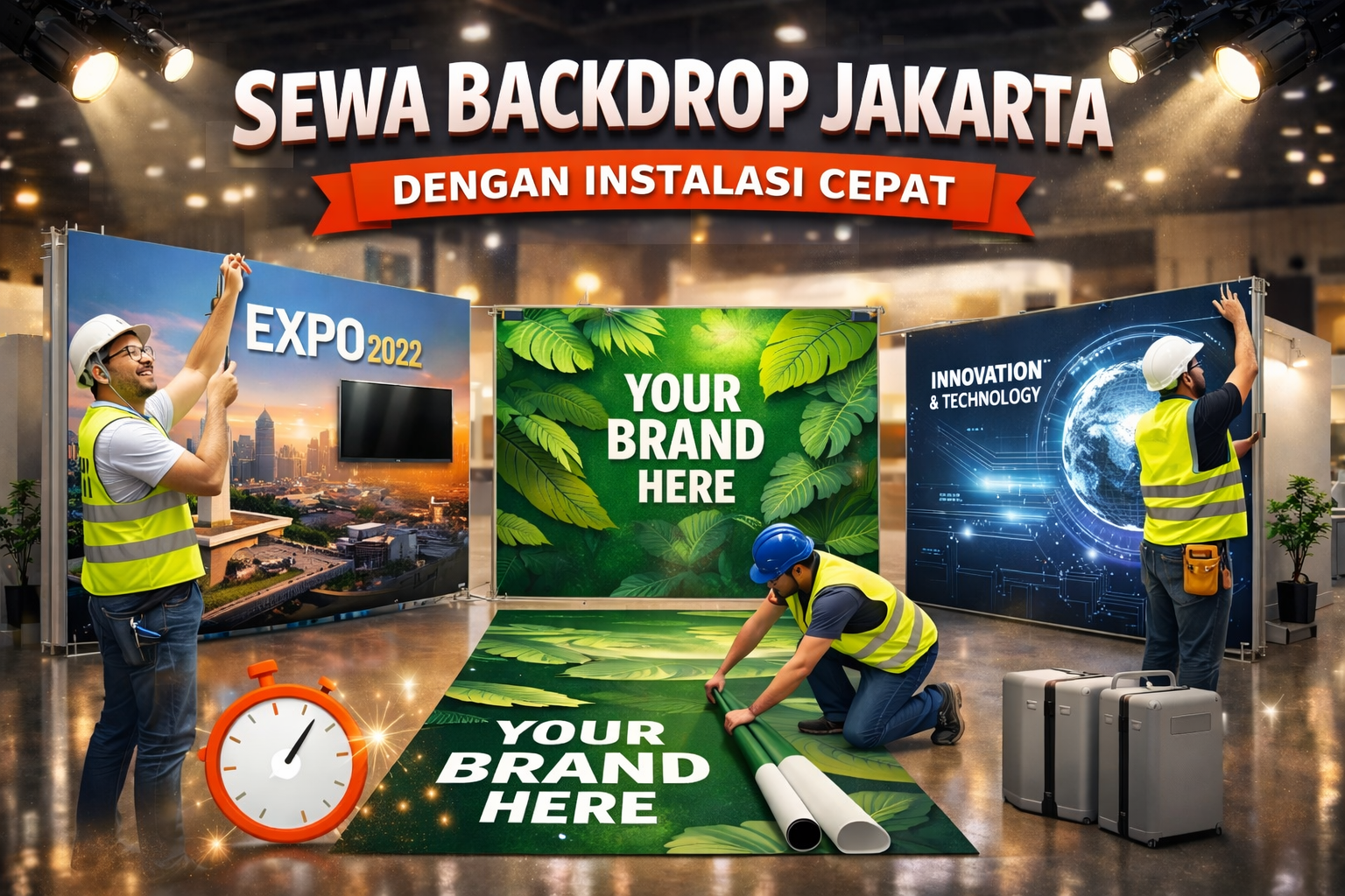 sewa backdrop jakarta