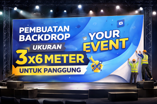 pembuatan backdrop